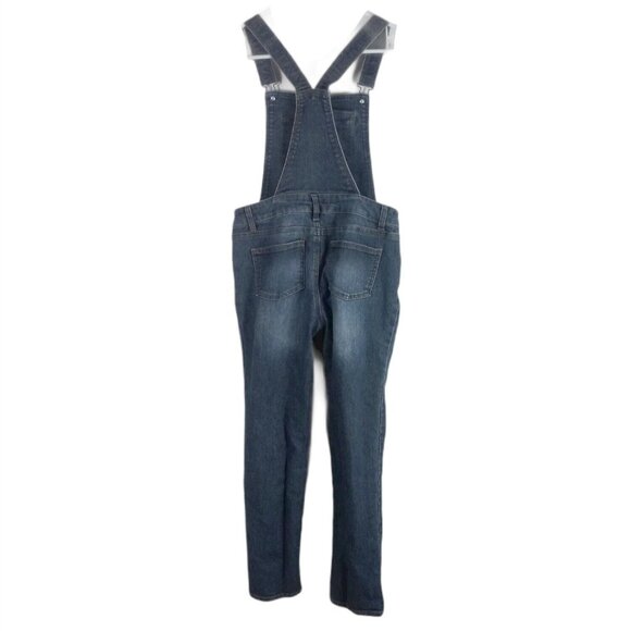 Cherokee Girls Denim Bib Overalls Large - Picture 2 of 9